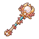 Pearl Crown Staff
