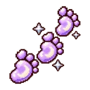 Tiny Star Footprints