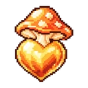 Dawn Mushroom Heart