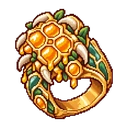 Ancient Honeycomb Ring