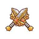 Starguard Brass Twin Daggers