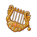 Starguard Brass Lyre