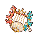Pearl Crown Lyre