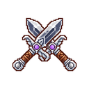 Fine Nightveil Twin Daggers