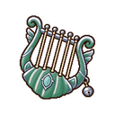 Fine Wildwood Lyre