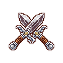 Fine Volcanic Twin Daggers