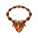Flamewyrm Pendant