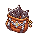 Fine Volcanic Star Pouch
