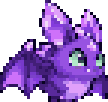 Violet Crystal Bat